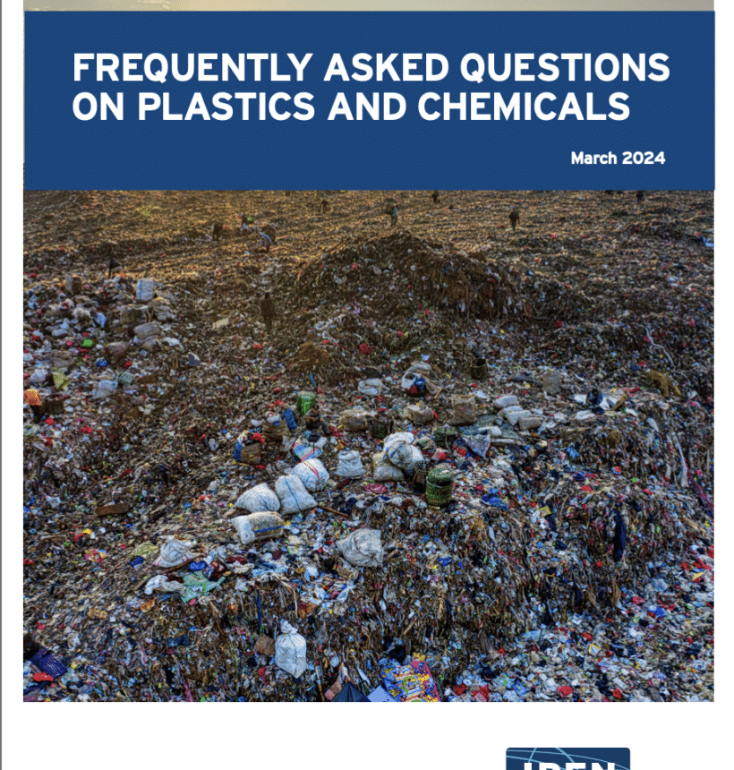 cover image of plastic waste dump site